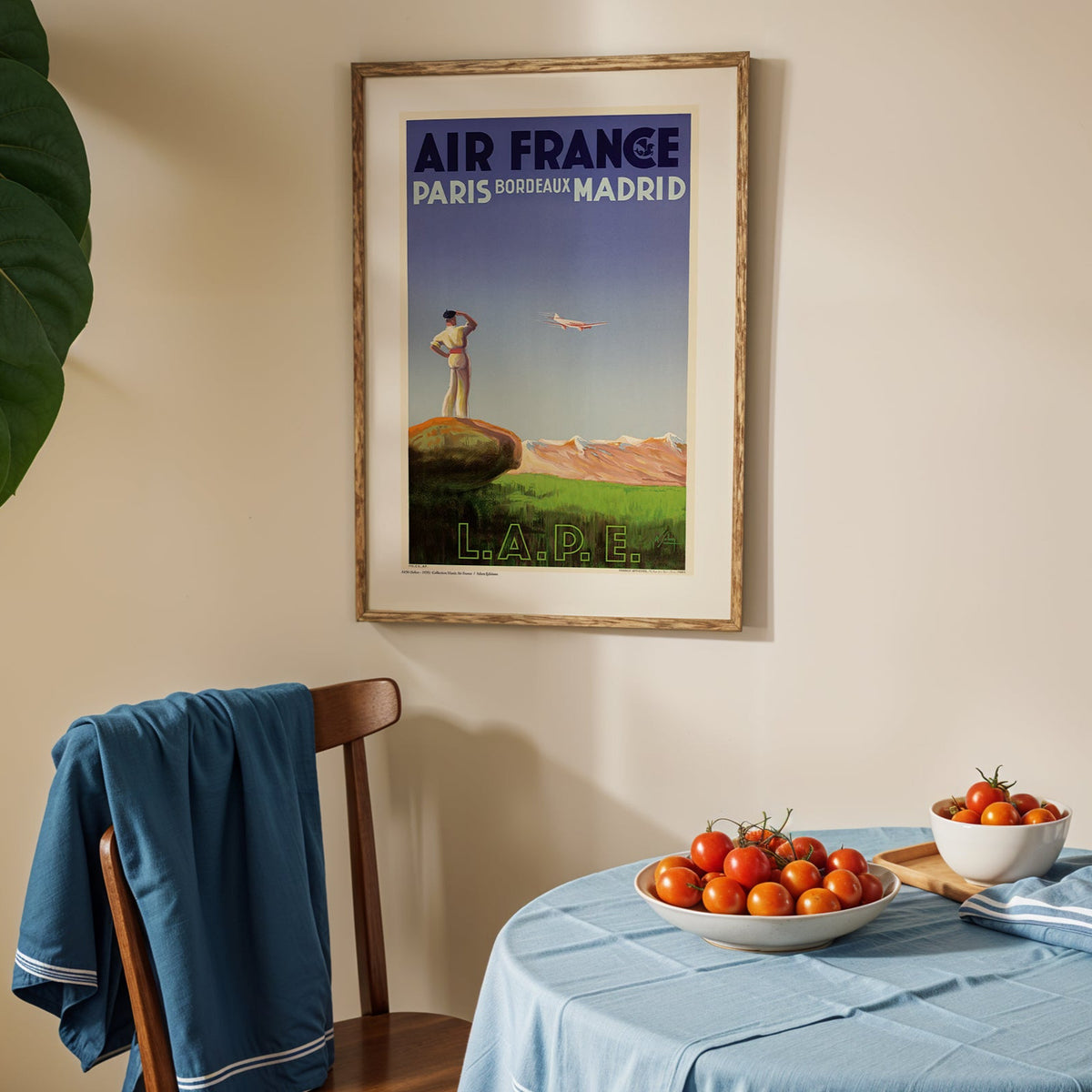 Air France / LAPE Paris - Bordeaux - Madrid A156