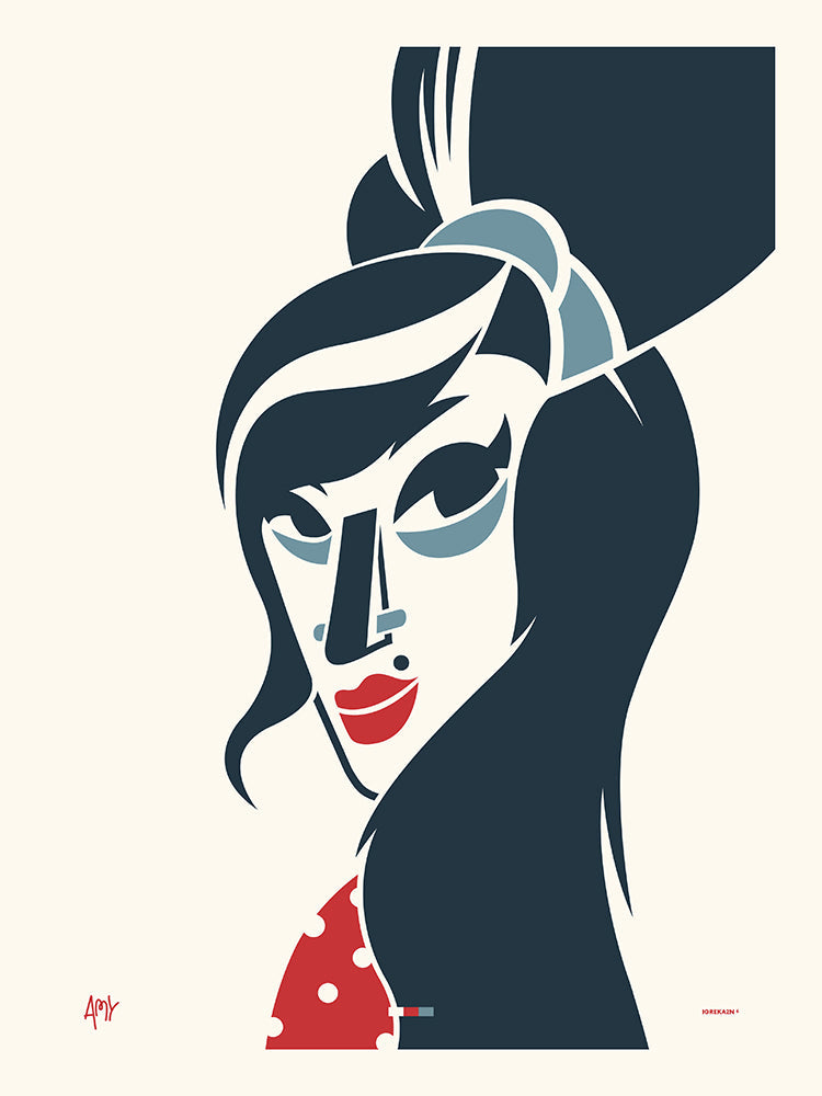 Amy Winehouse sans fond de IGREKA2N