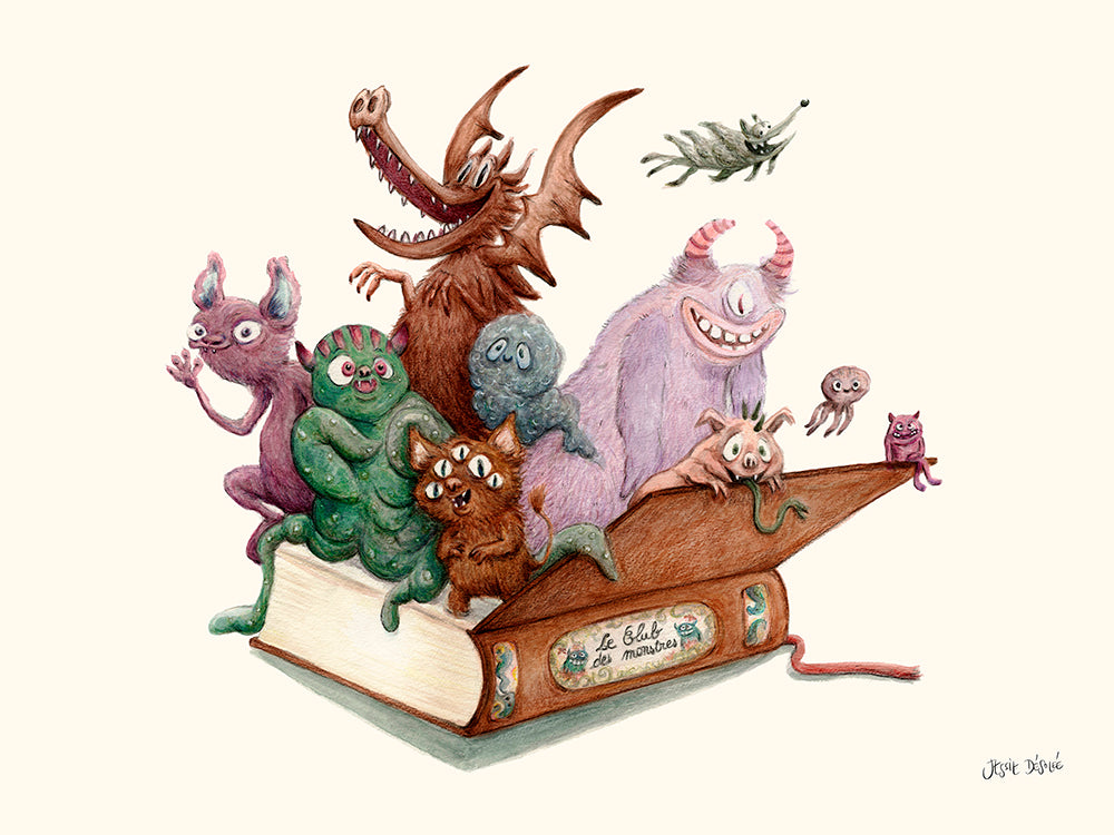 Club des monstres de Jessie Désolée