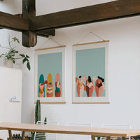 Surf together blue par Les Filles Du Surf