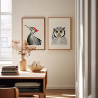 Hibou par Hélène Monfort