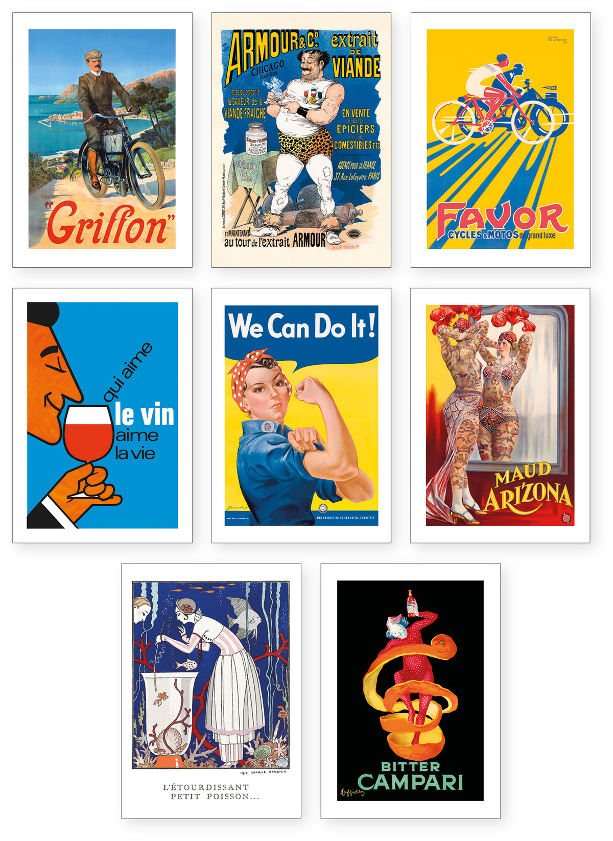 Collection "Les Iconiques" - 16 CP