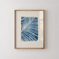 Palmier serre par Les Papiers Bleus