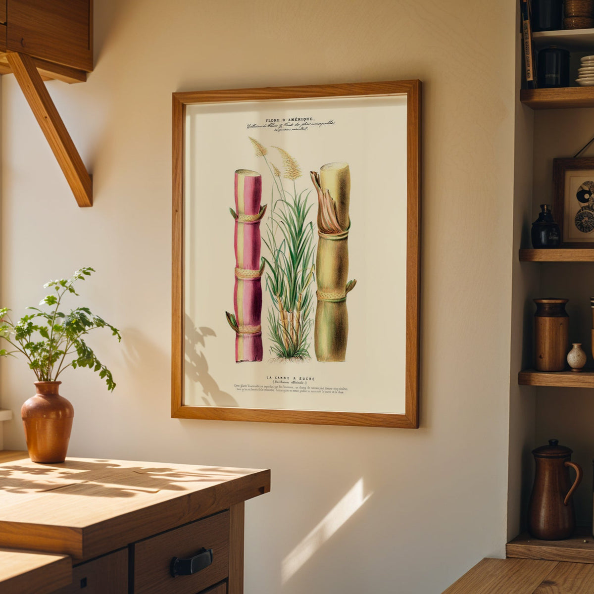 La canne à sucre - Flore d'Amérique