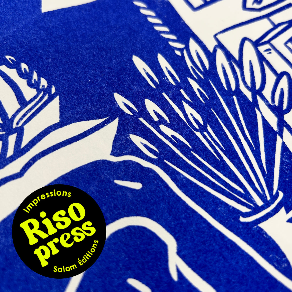 Bergère en cuir de Maud Peloq