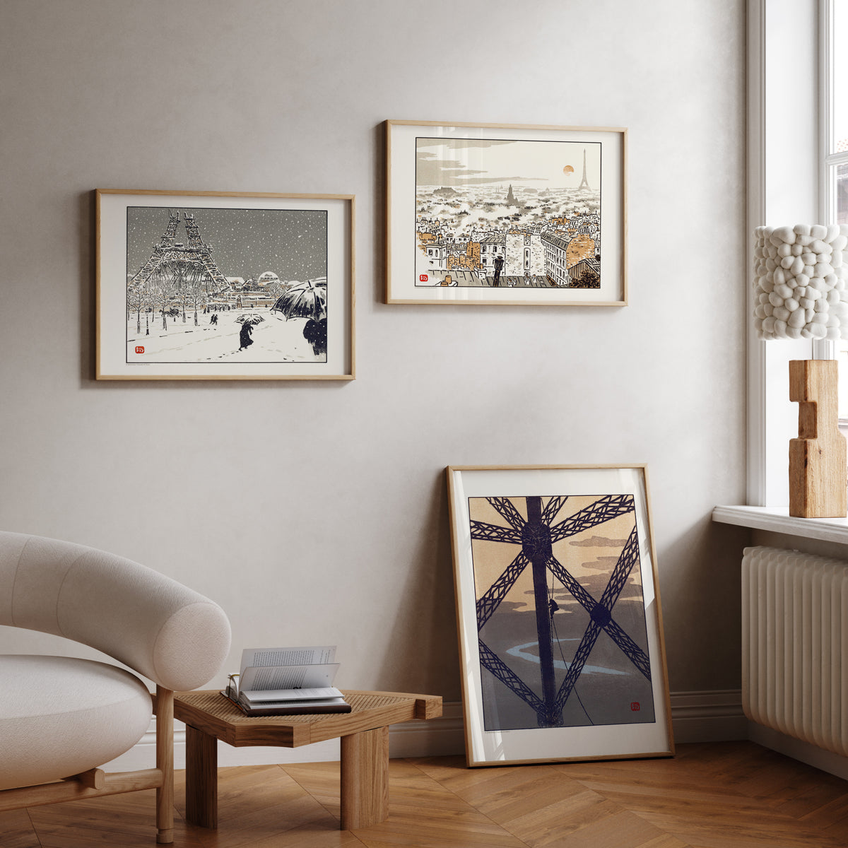 Le peintre dans la Tour à Paris par Henri Rivière