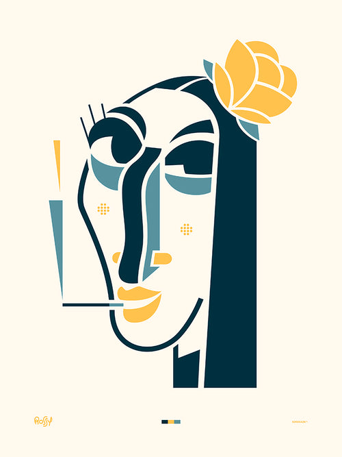 Rossy de Palma sans fond Jaune de IGREKA2N