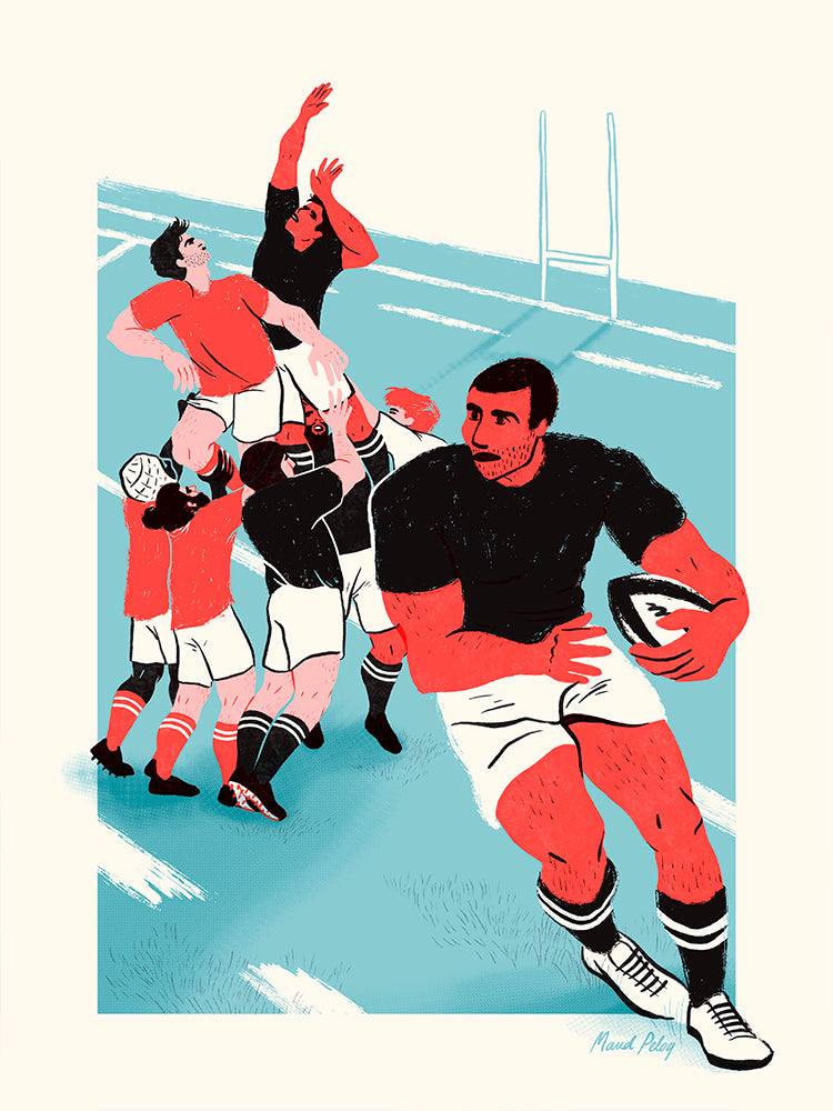 Rugby de Maud Peloq