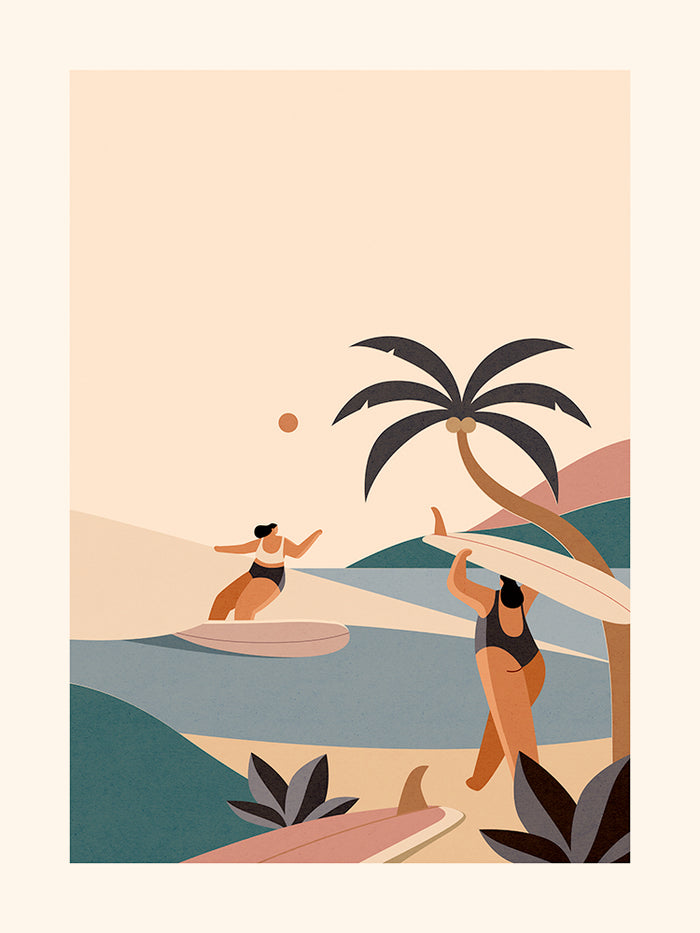 Girls sesh par Les Filles Du Surf