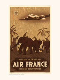 Air France / Afrique occidentale / Équatoriale A029