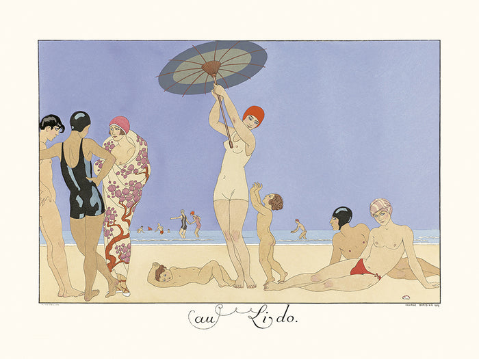 Au lido de George Barbier