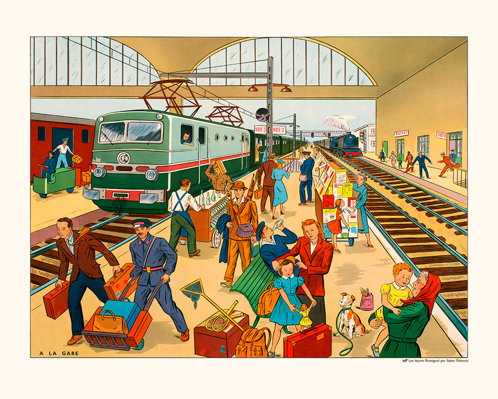 À la gare