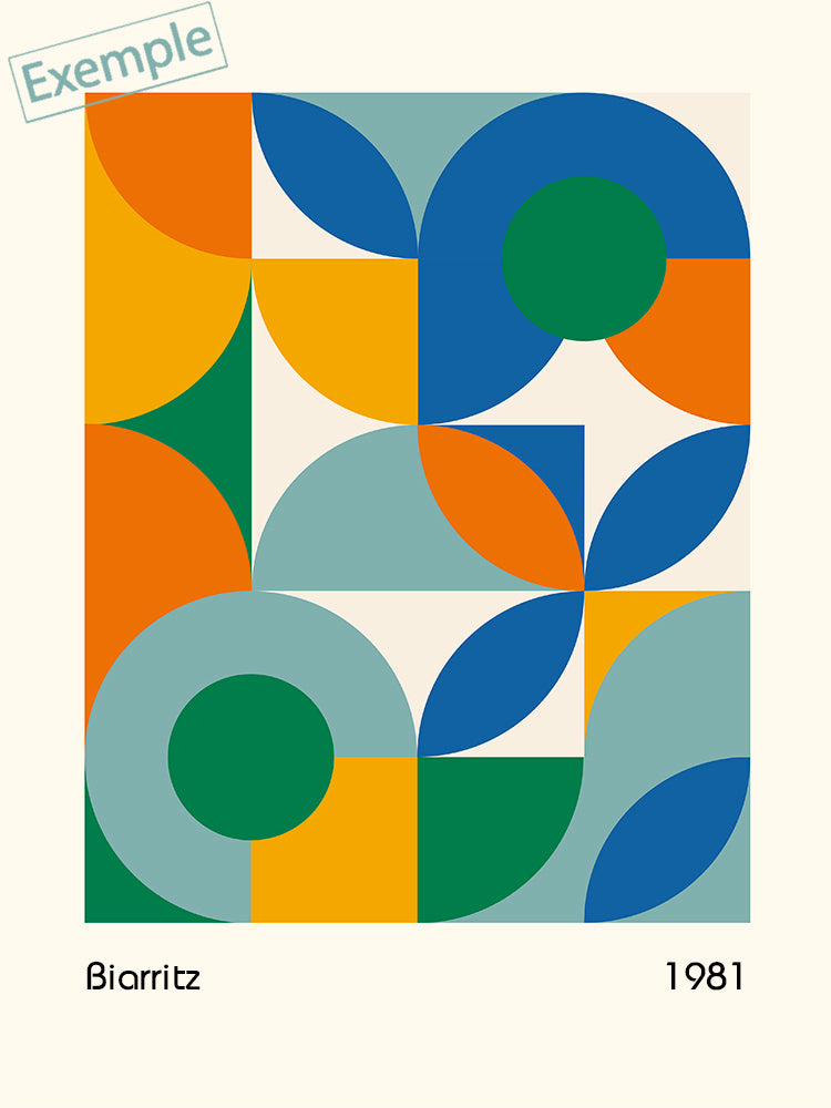 Bauhaus Ville 6 (personnalisable)