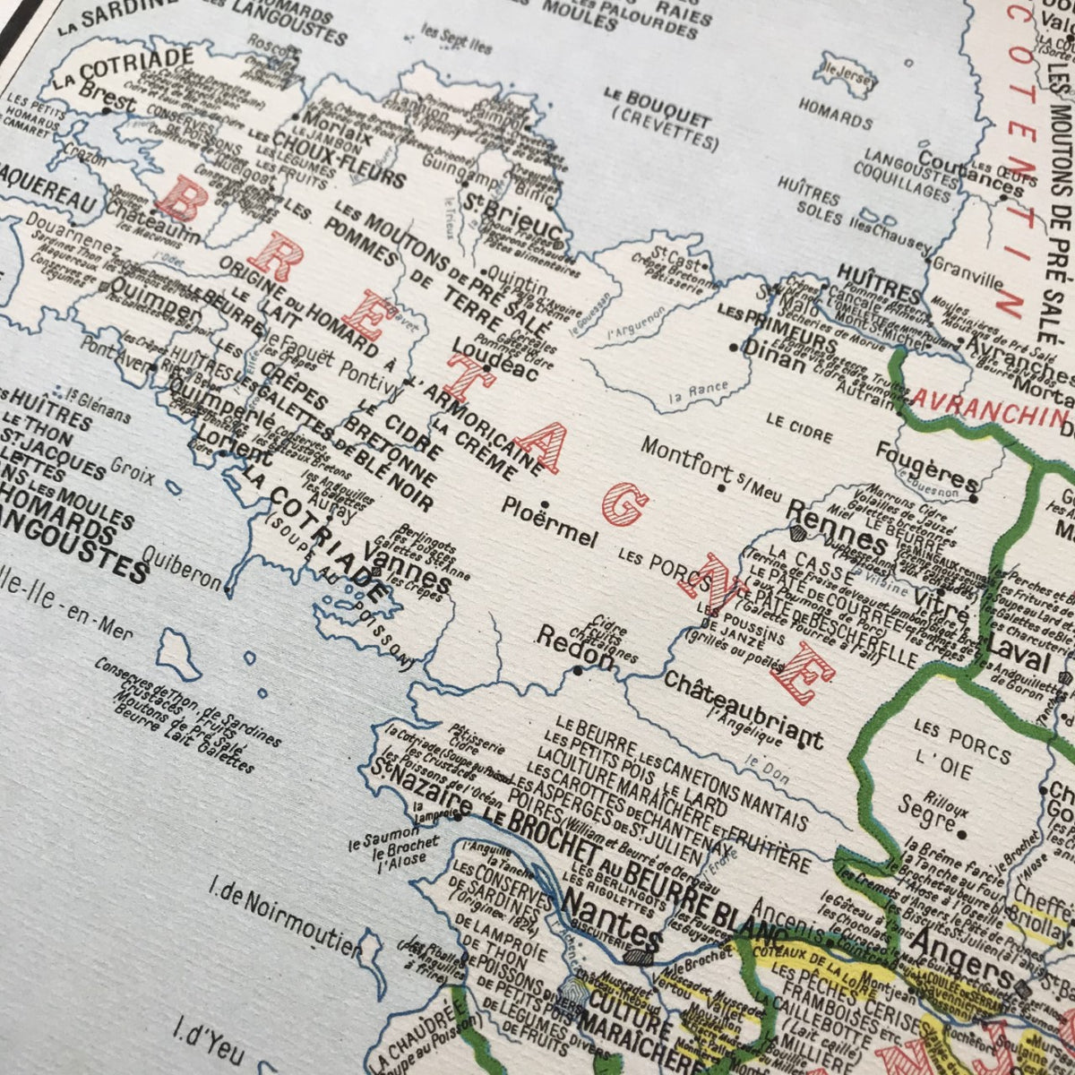 Gastronomic menu by Alain Bourguignon