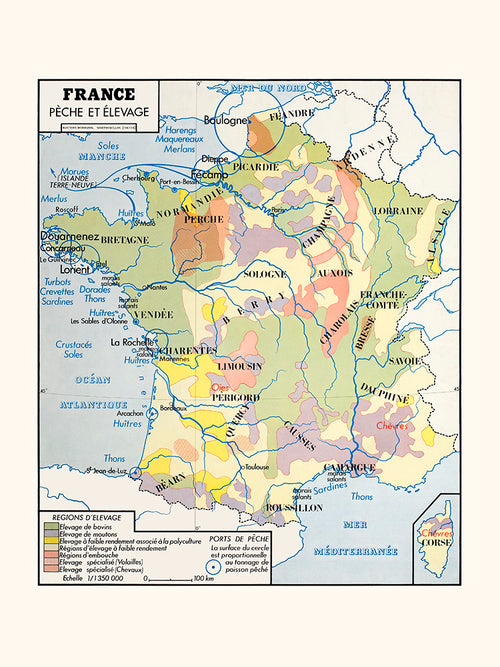 France : pêche et élevage