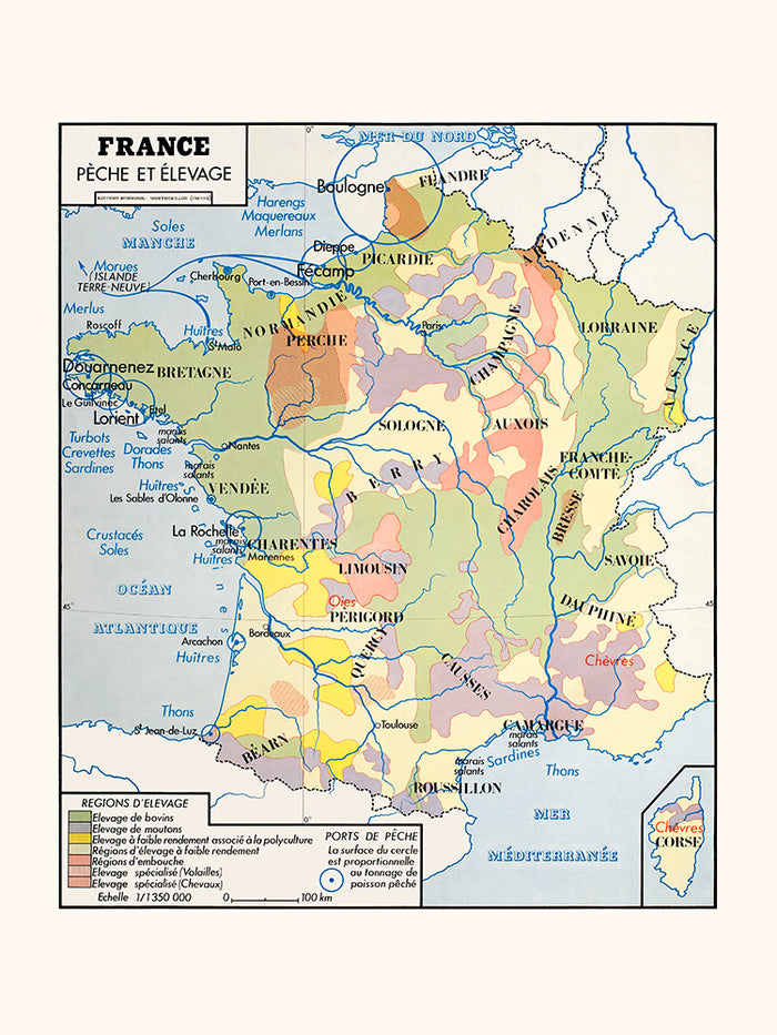 France : pêche et élevage