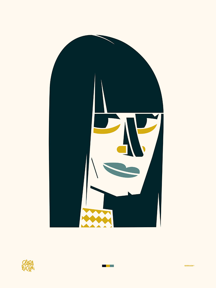 Clara Luciani sans fond de IGREKA2N