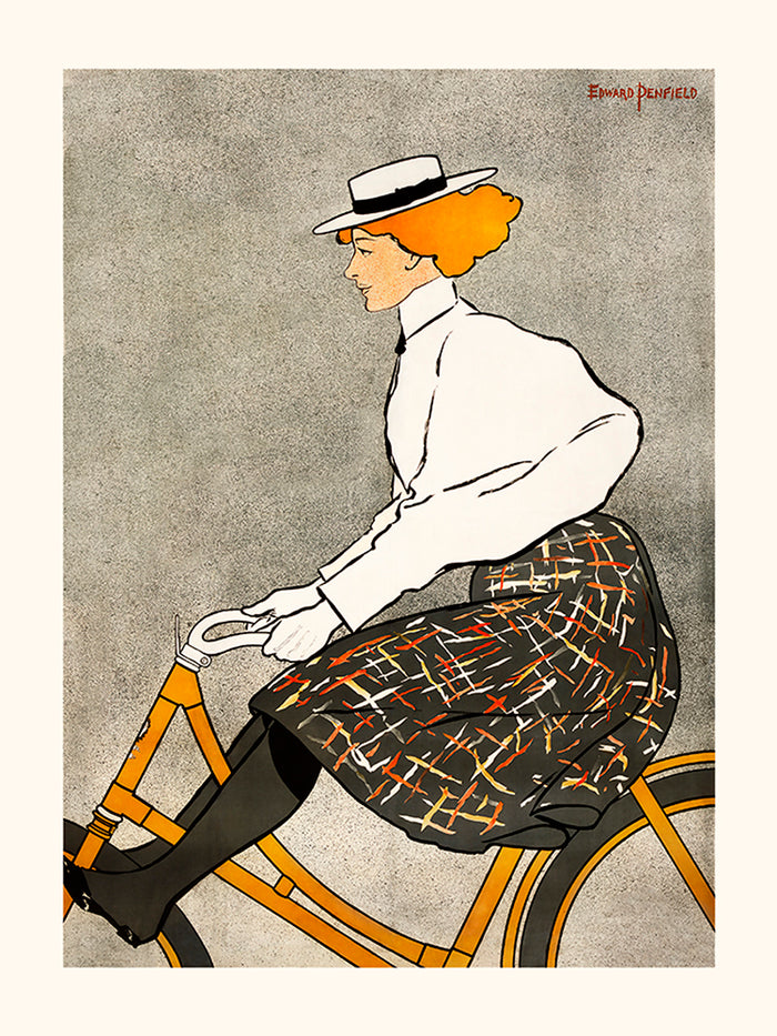 Femme à vélo d'Edward Penfield