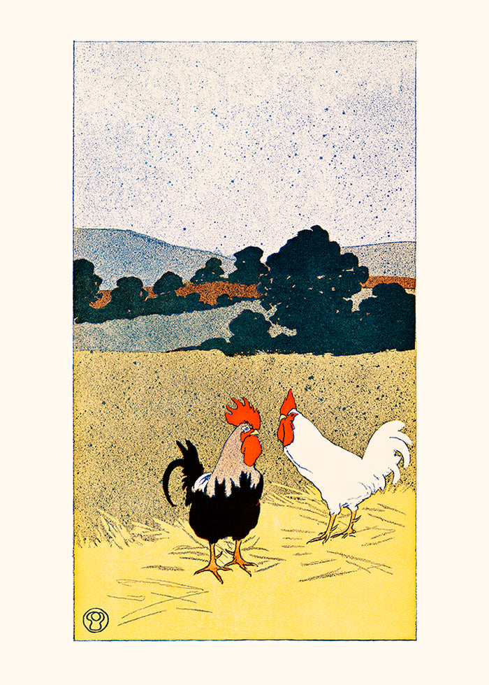 Les poules d'Edward Penfield