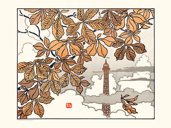 Frontispice à Paris par Henri Rivière