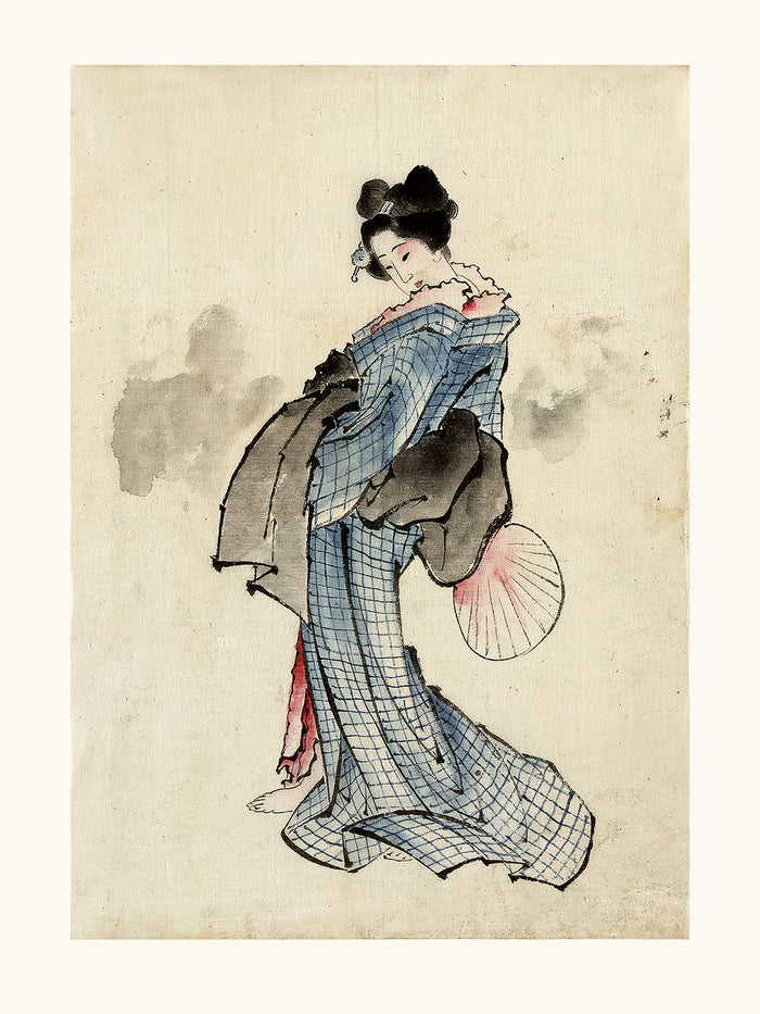 Dessin de Femme de Hokusai