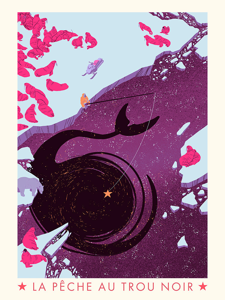 La pêche au trou noir de Victor Lejeune