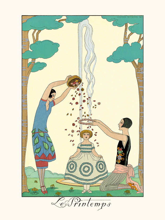 Le printemps de George Barbier