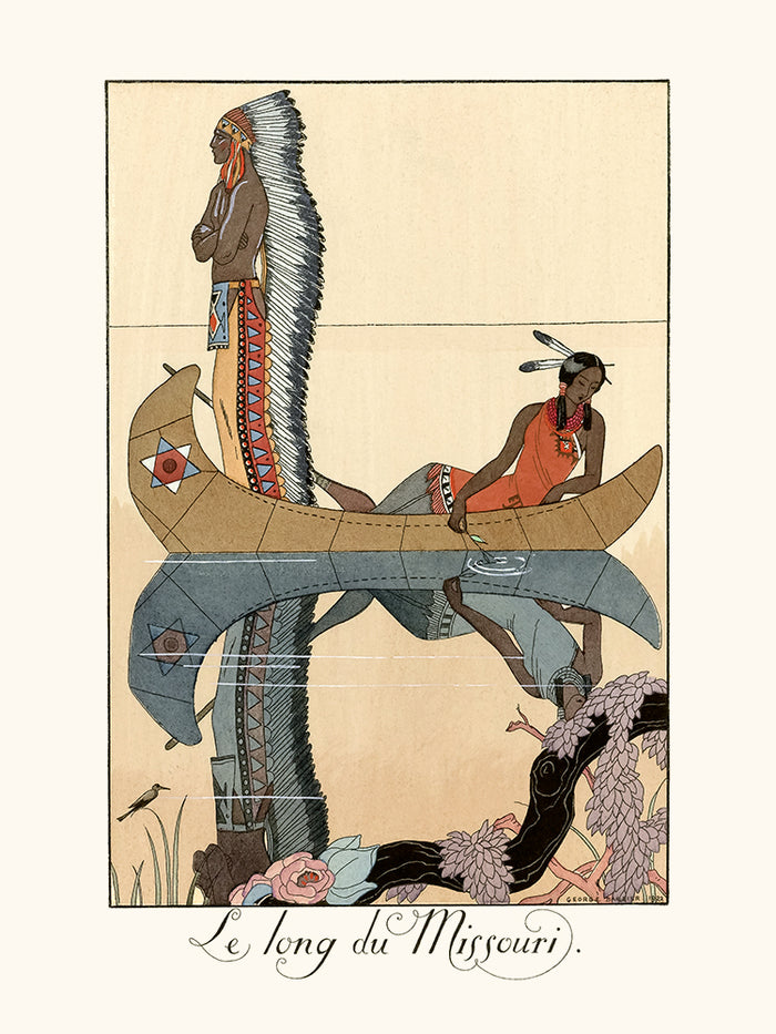 Le long du Missouri de George Barbier