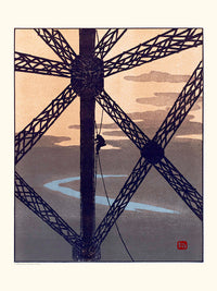 Le peintre dans la Tour à Paris par Henri Rivière