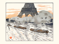 Les Péniches de Paris par Henri Rivière