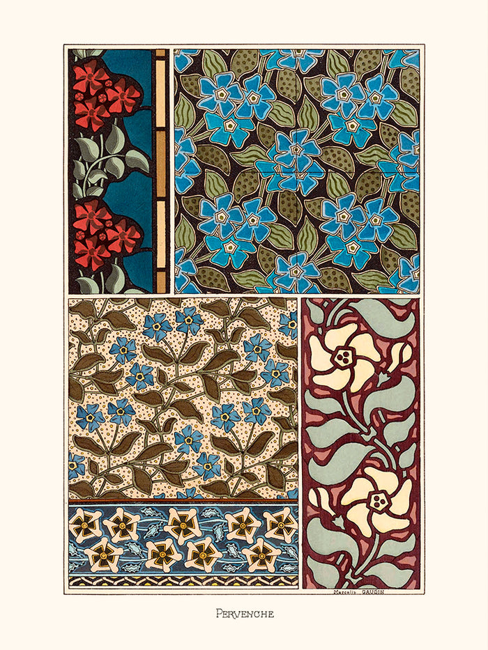 Ornements Pervenche de Verneuil