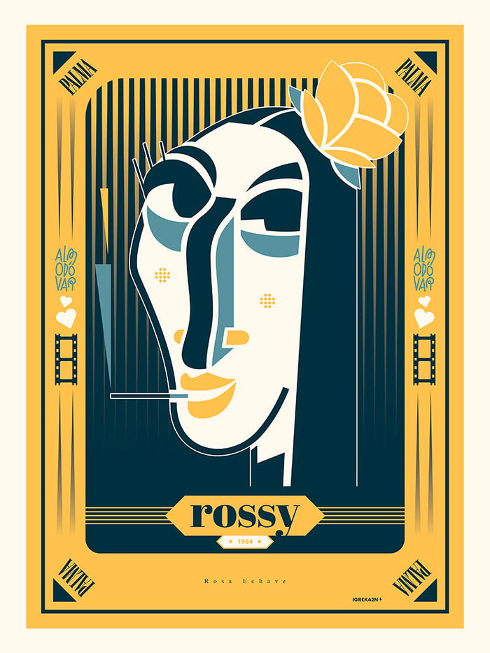 Rossy de Palma Fond Moutarde de IGREKA2N