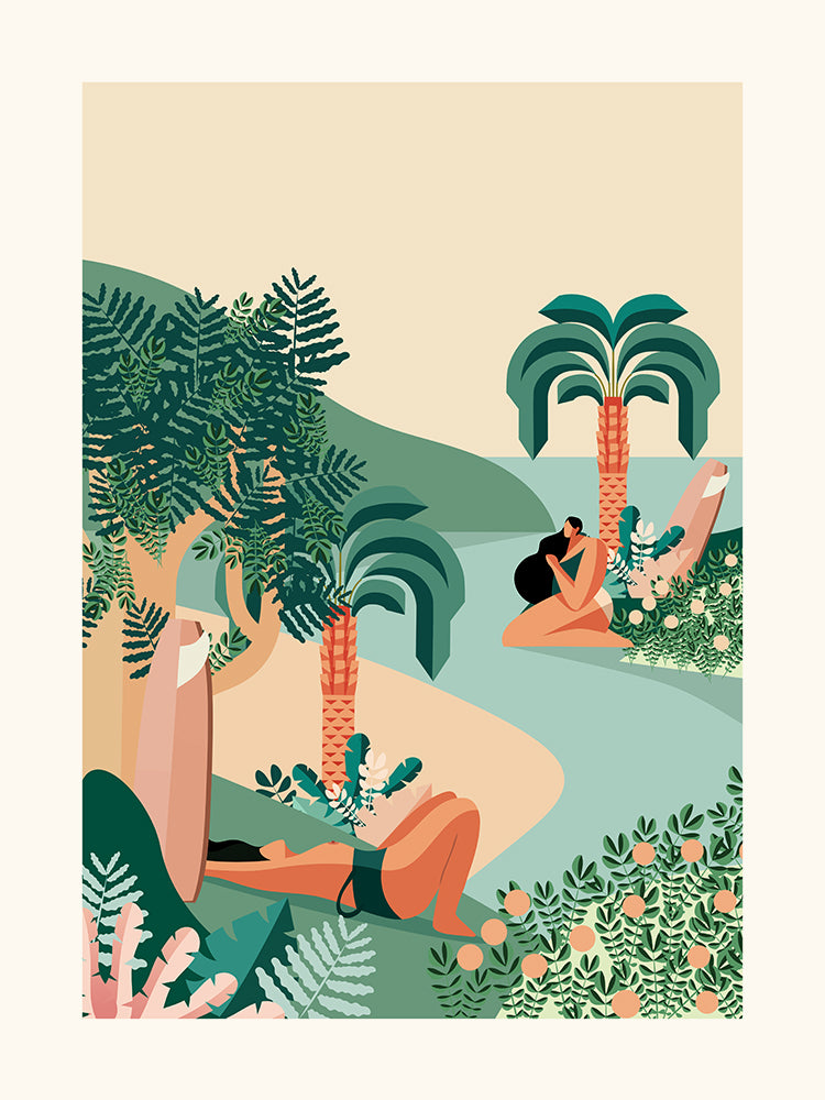 Surf paradise par Les Filles Du Surf