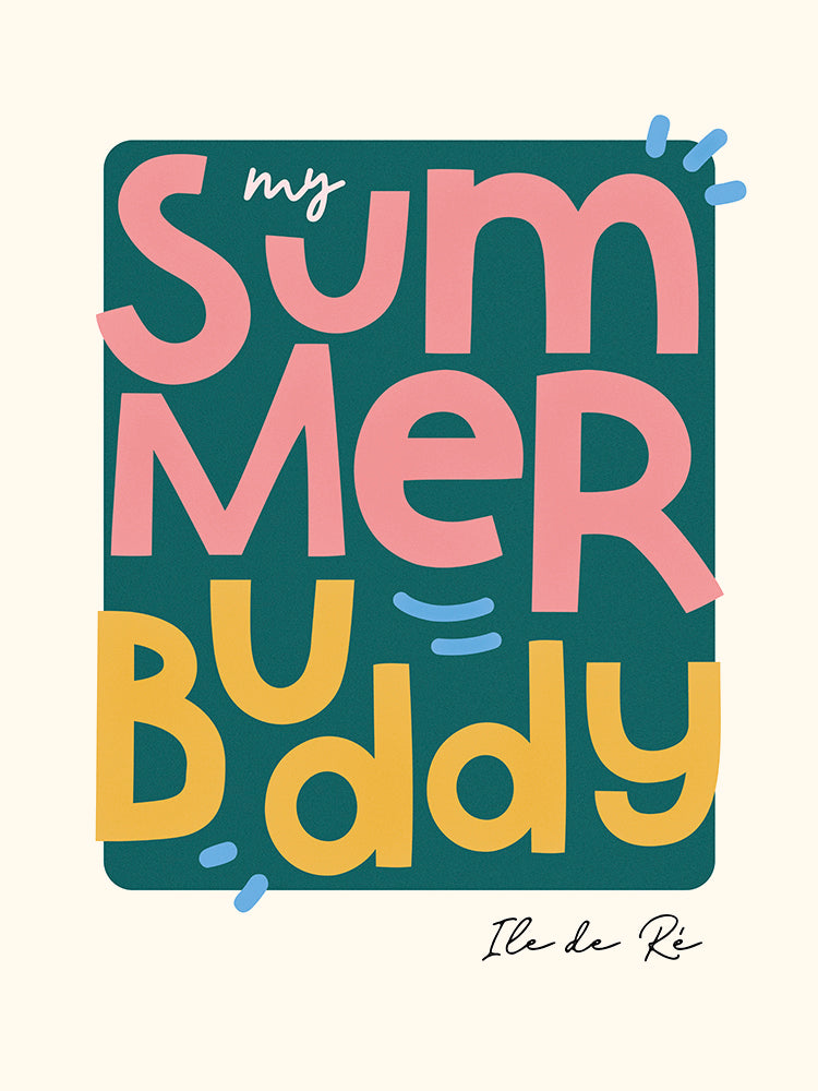 Summer buddy (personnalisable)