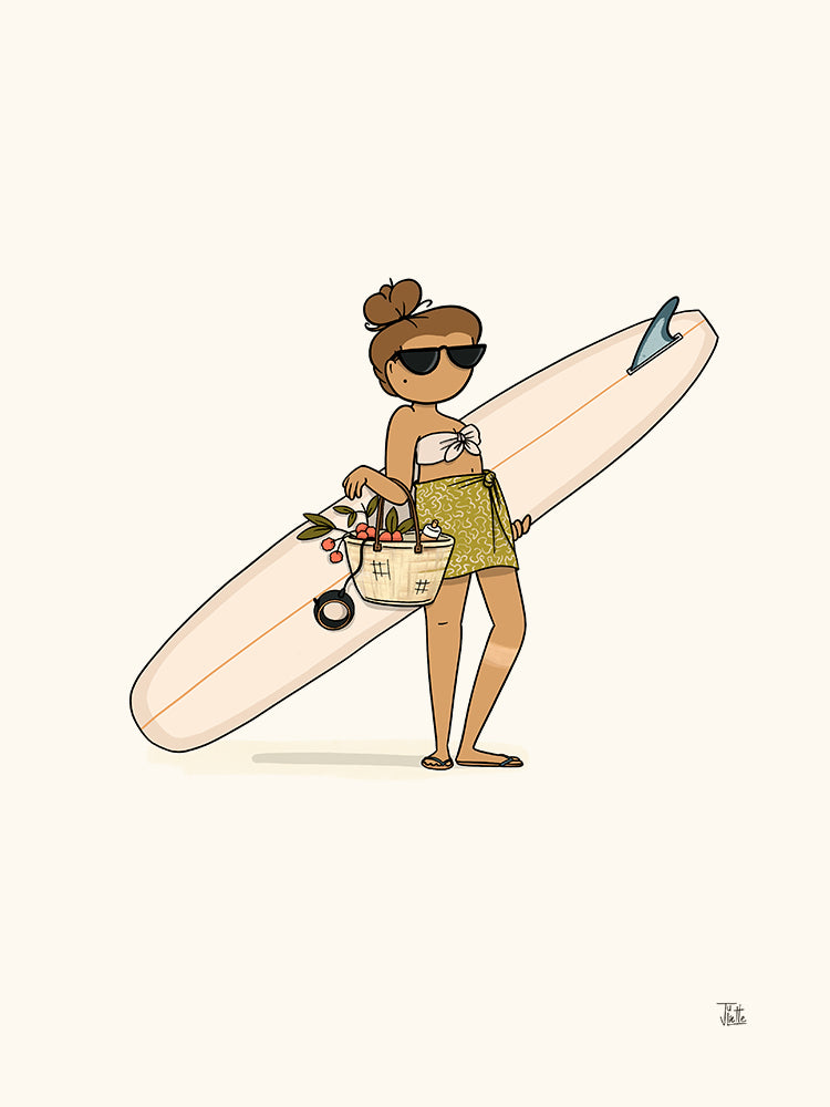 Surfeuse de la Run de Juliette