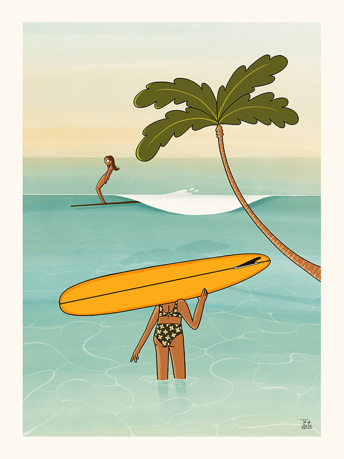 Warm Sunset surf de Juliette