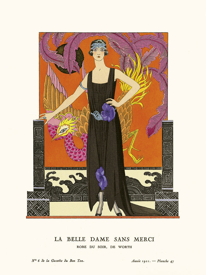 La belle sans merci de George Barbier