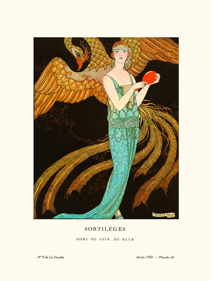 Sortilèges et robe du soir de George Barbier