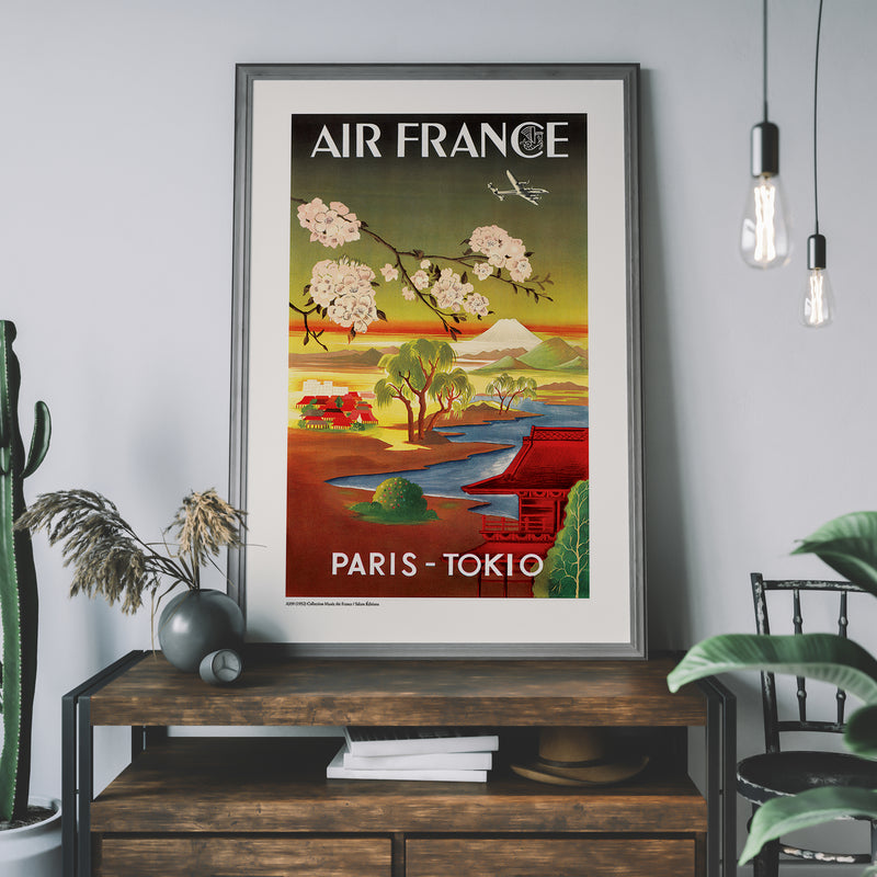 Affiches Air France Asie