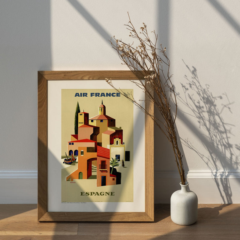 Affiches vintages Air France Europe