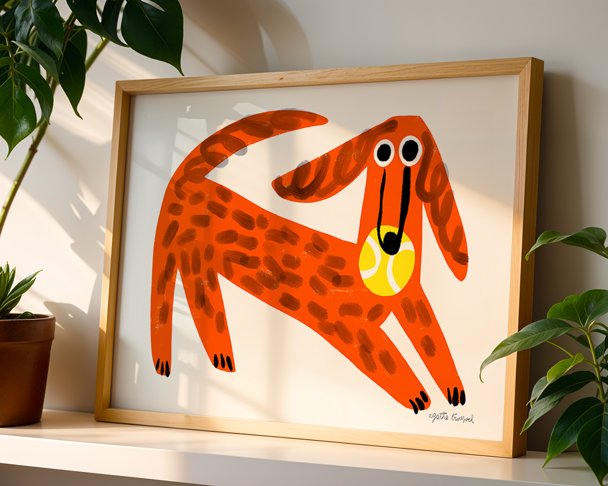 Chien - Agathe Troussel