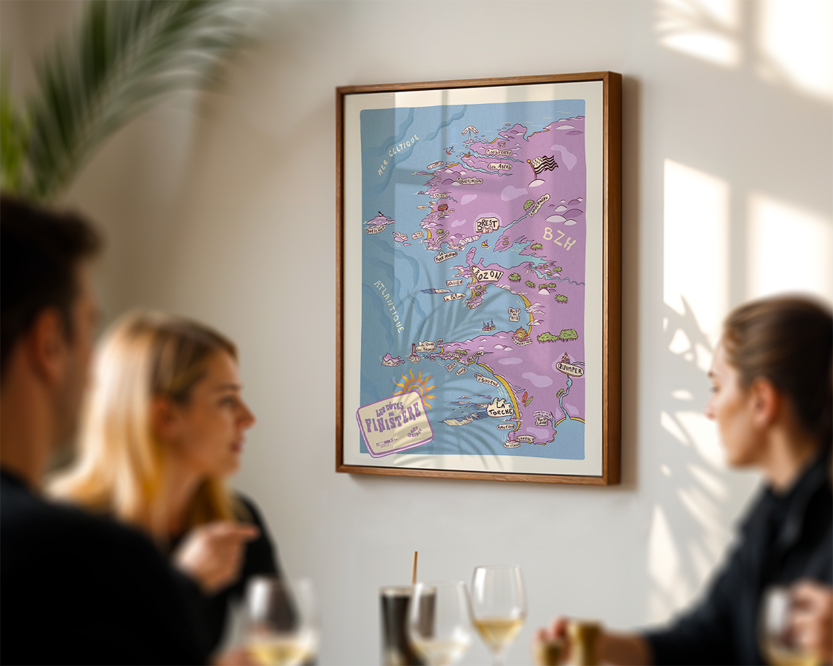 Les côtes du Finistère - Art Rider
