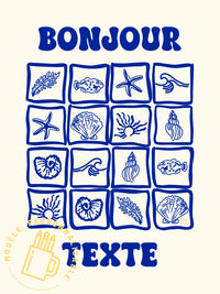 Bonjour.... (personnalisable) de ChicShack