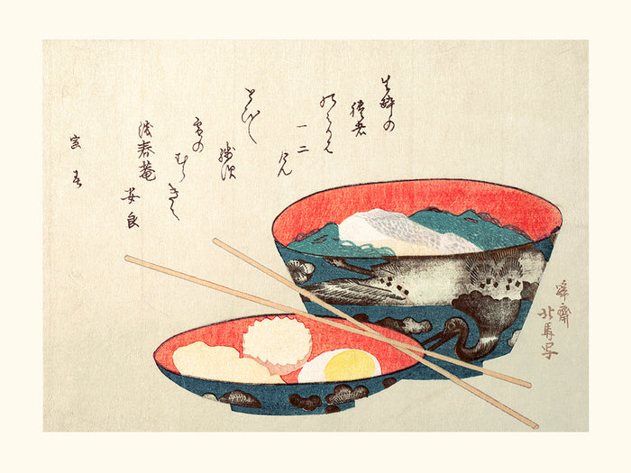 Bowl of New Year Food