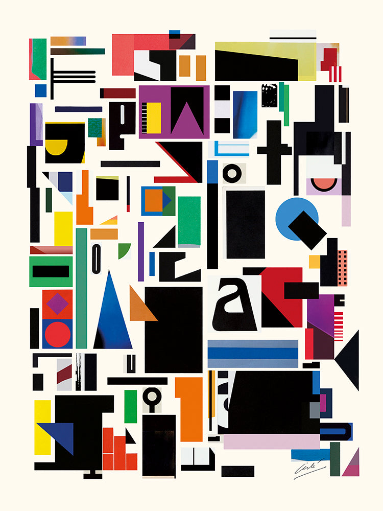 Collage 2 de Bertrand Loubé