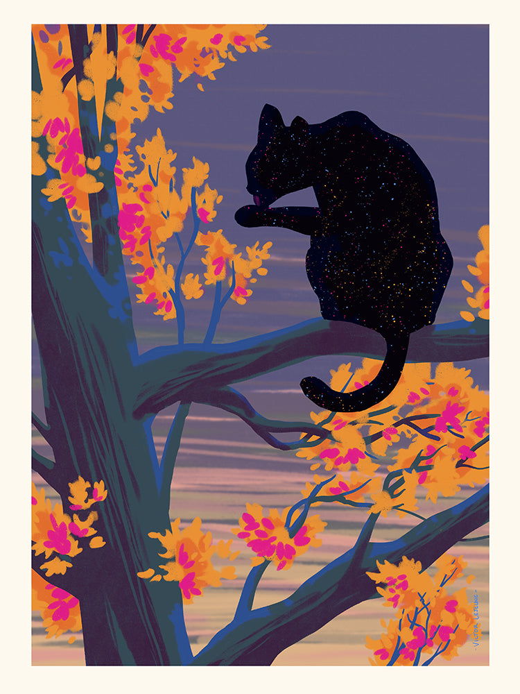 Chat de nuit de Victor Lejeune