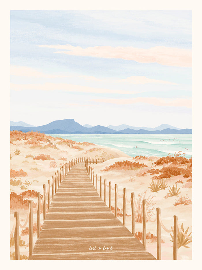 Sentier dunaire - Lost in land