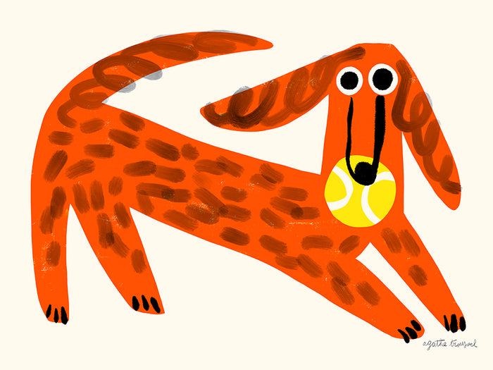 Chien d'Agathe Troussel