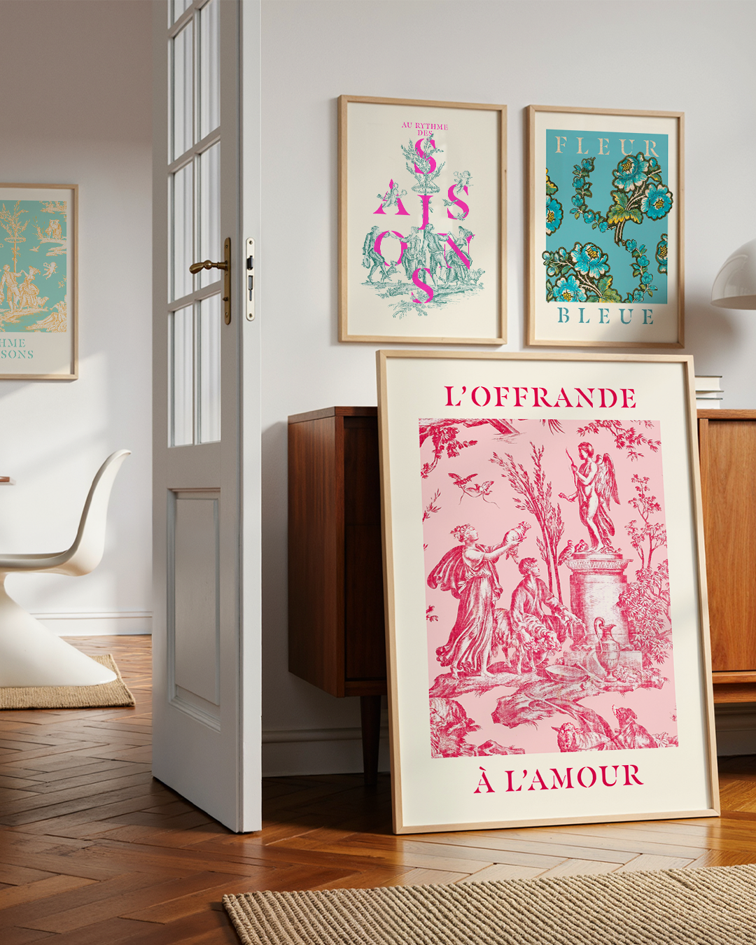 Au rythme des saisons - Risographie