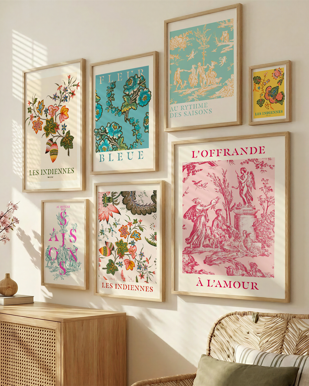 Au rythme des saisons - Risographie